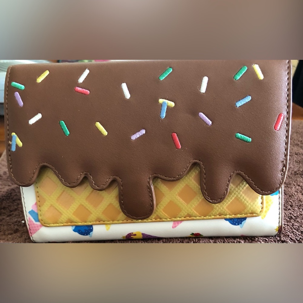 Loungefly Disney Princess Ice Cream Flap Wallet